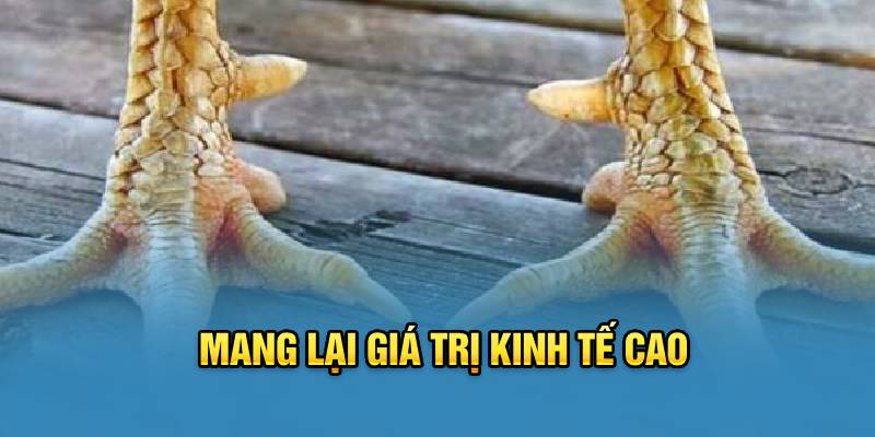 Mang lại giá trị kinh tế cao